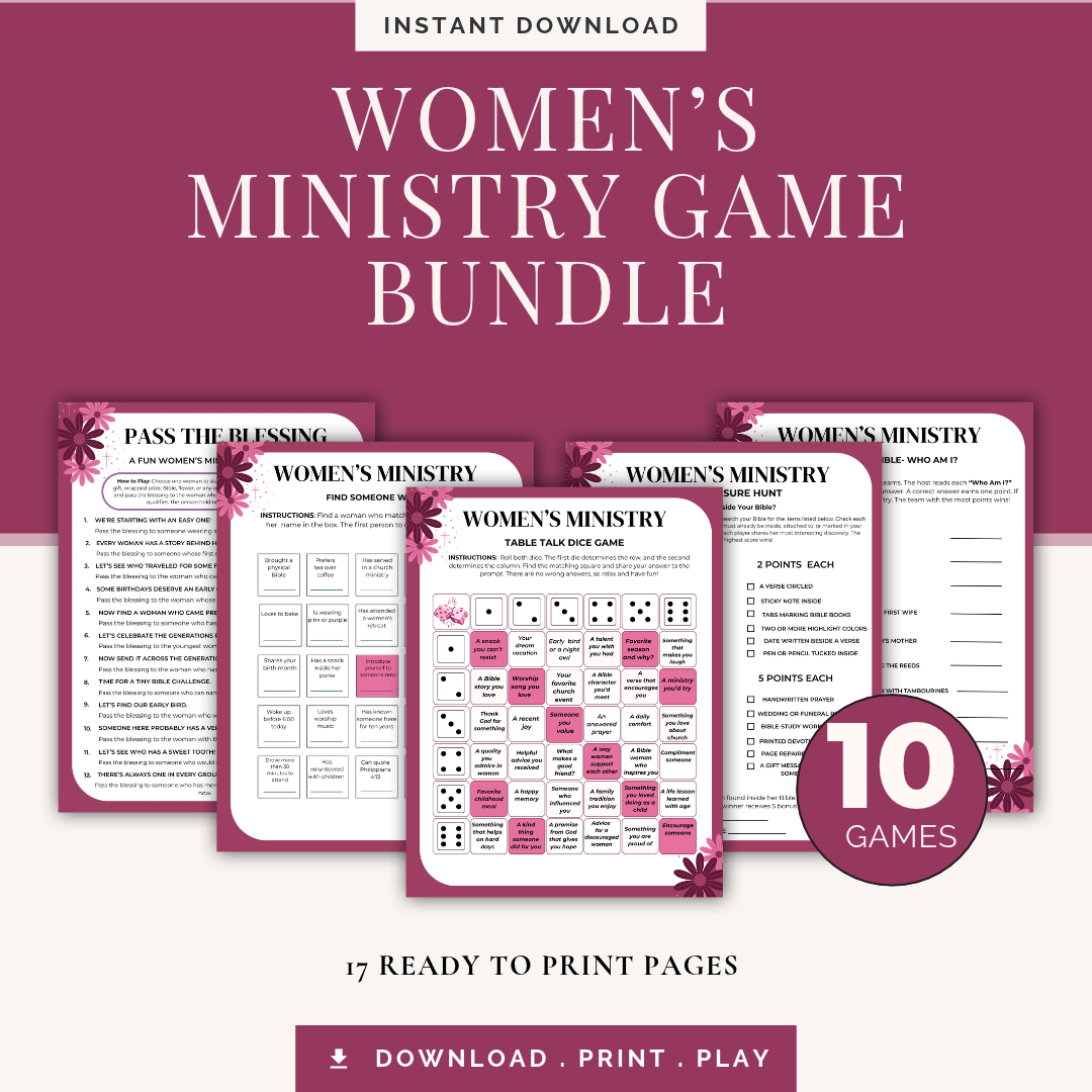 Women’s Ministry Game Bundle