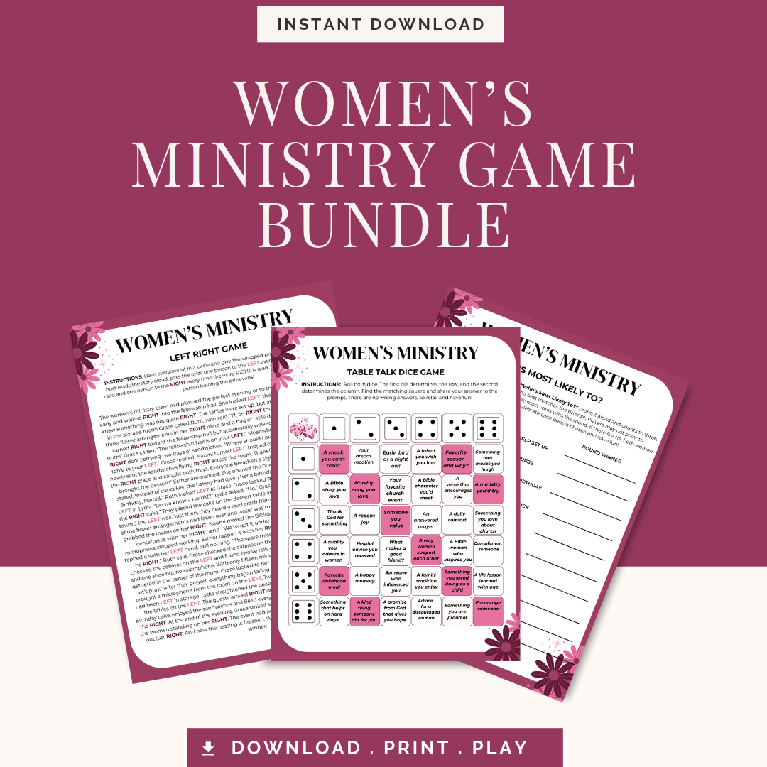 Women’s Ministry Game Bundle